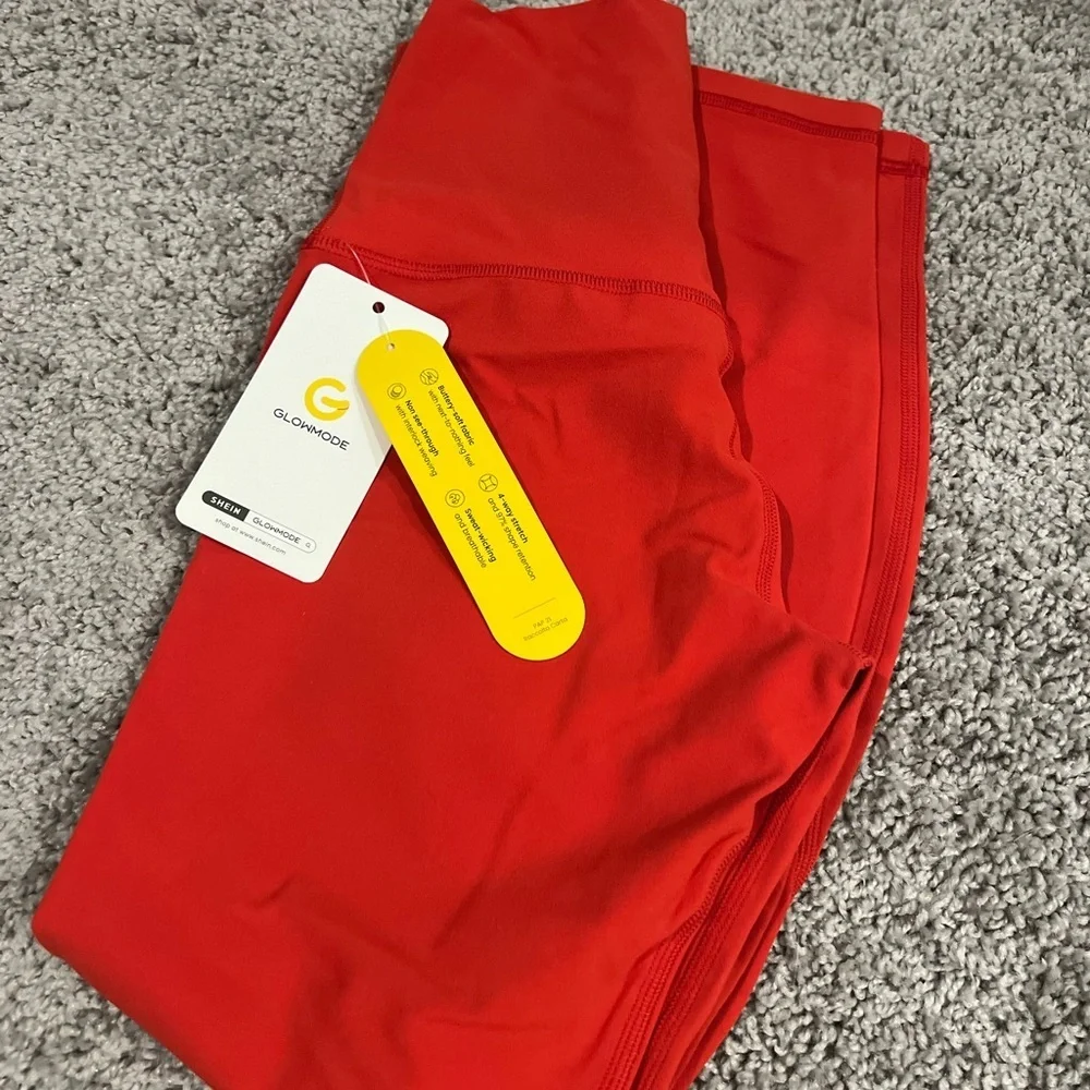 Red align crossover leggings - Picture 11 of 11